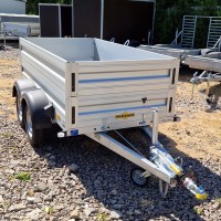 Причіп бортовий алюмінієвий двовісний з додатковим бортом Humbaur HA 202513 KV-1 Причіп бортовий алюмінієвий двовісний з додатковим бортом Humbaur HA 202513 KV-1